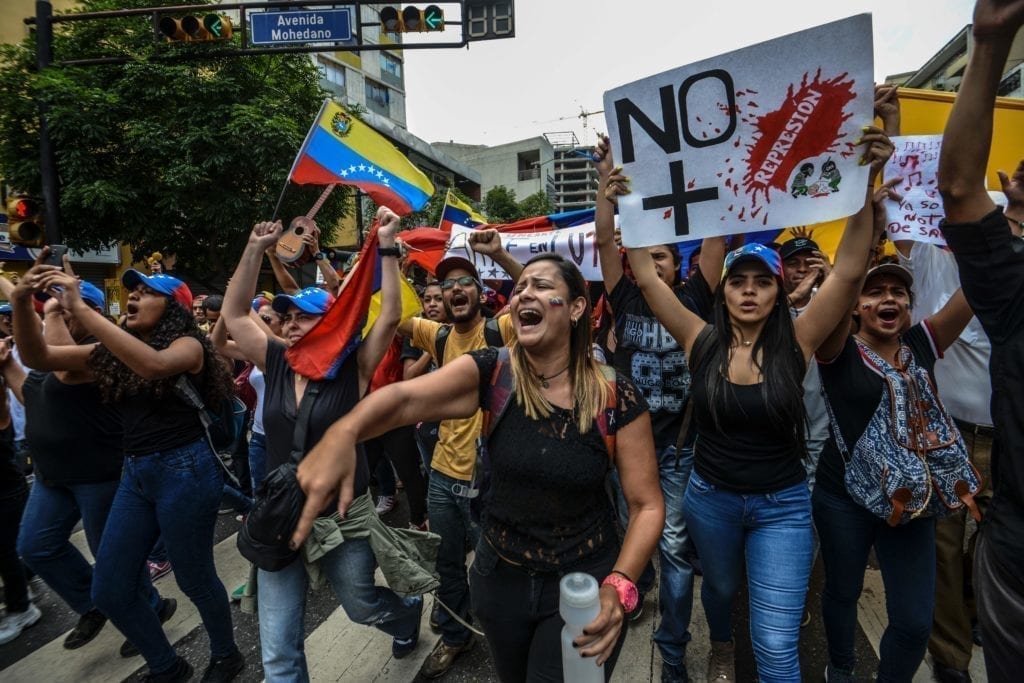 Venezuela Ban on protests lays groundwork for mass human rights