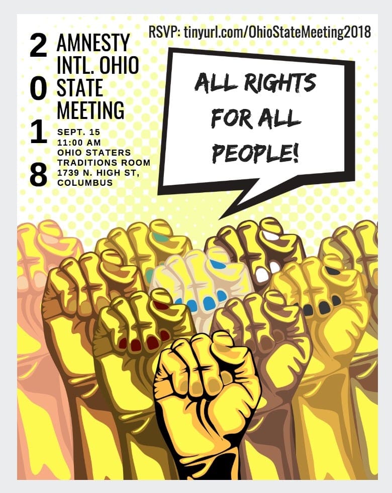 Ohio State Meeting Amnesty International USA