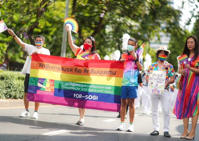 On Sunday, 5 June 2022, activists in Thailand hosted its first proper pride parade in Bangkok.